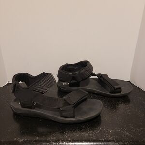 Camper x Dust Black Sandals